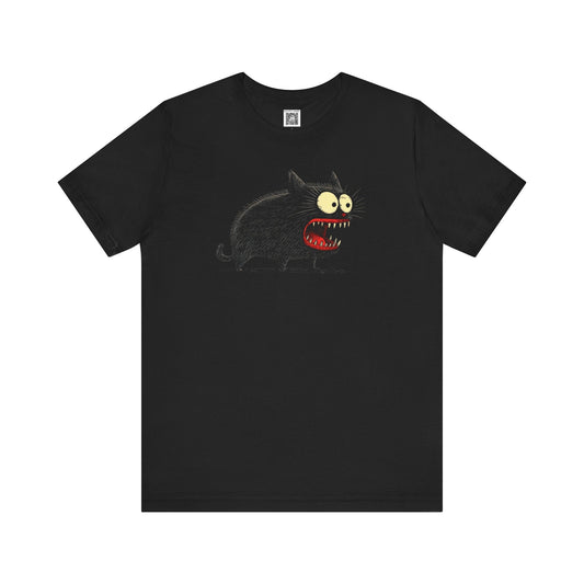 Graphic Black Cat T-Shirt Style002