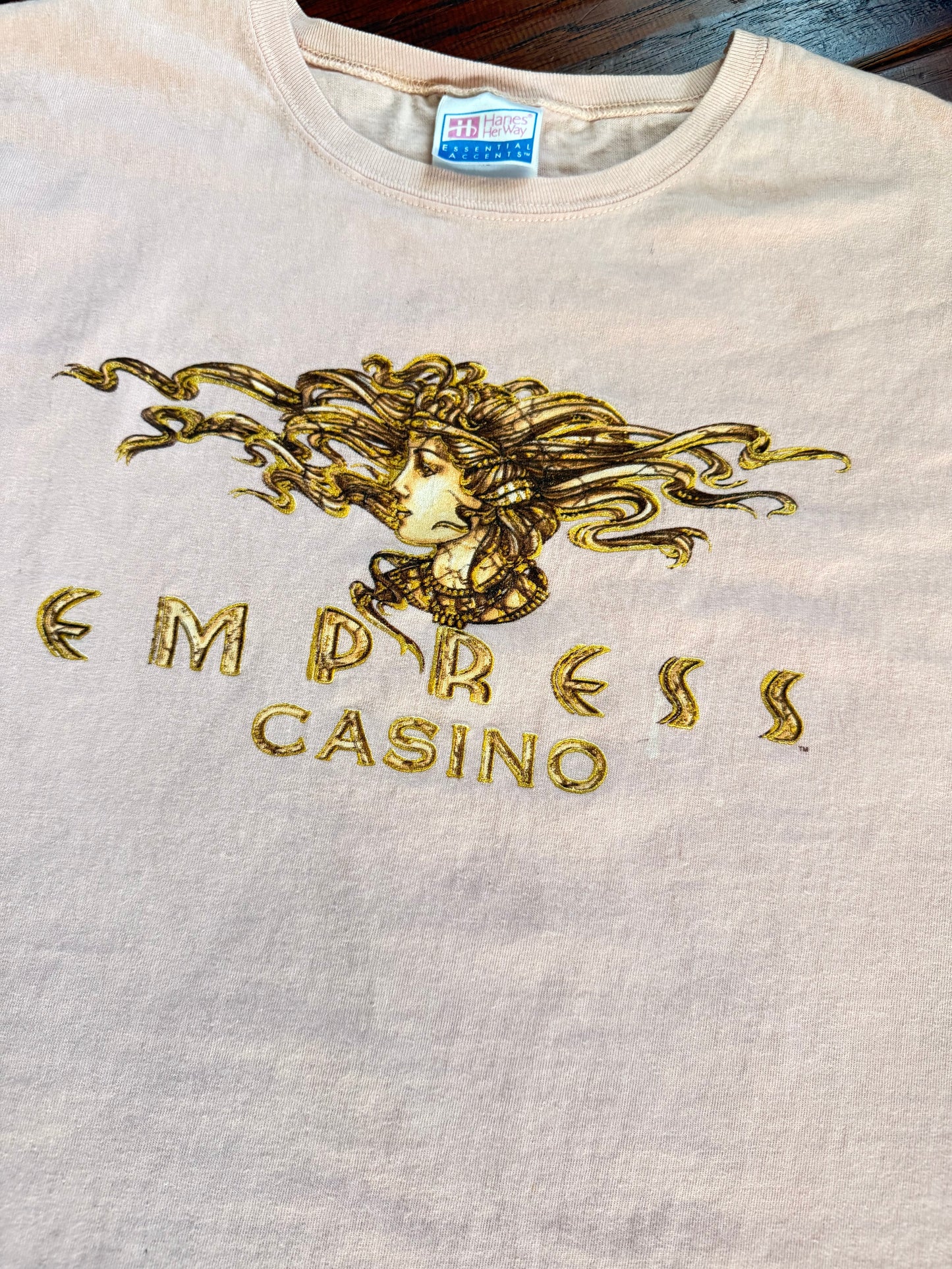 Vintage 90s Empress Casino Cropped Tee