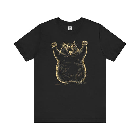 Funny Cat Graphic T-Shirt Style008