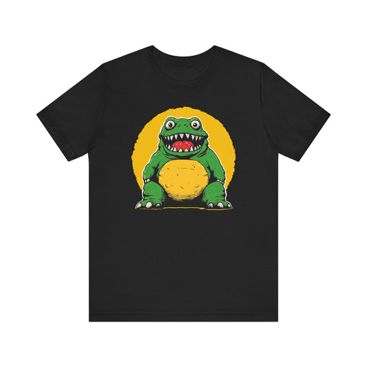 Playful Monster Frog Graphic Tee