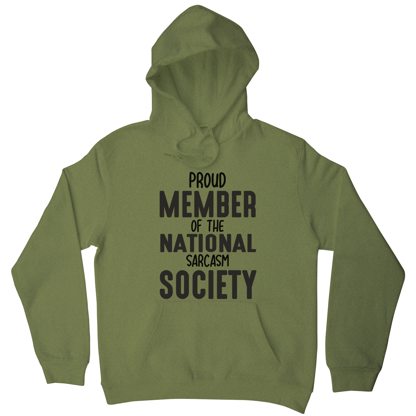 Proud member funny slogan hoodie