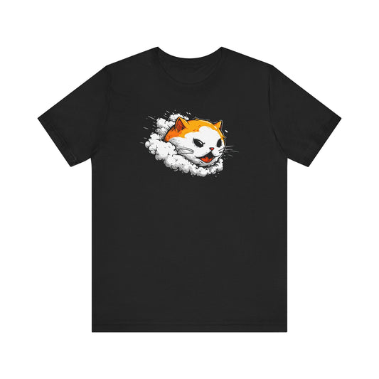 Cloud Cat Graphic Tee Style003