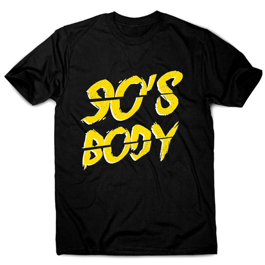 90's body - men's funny premium t-shirt