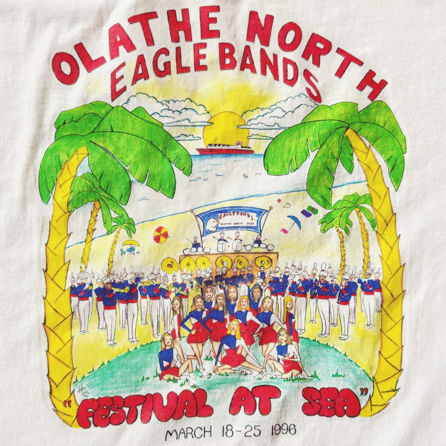 Vintage 96Ã¢â‚¬â„¢ Eagle Festival Tee