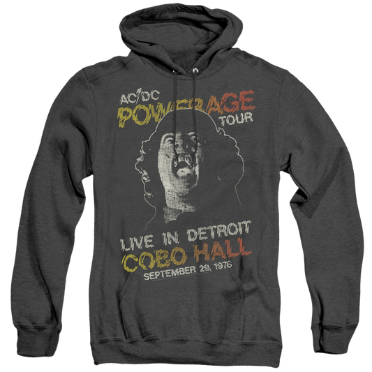 Acdc Powerage Tour - Heather Pullover Hoodie