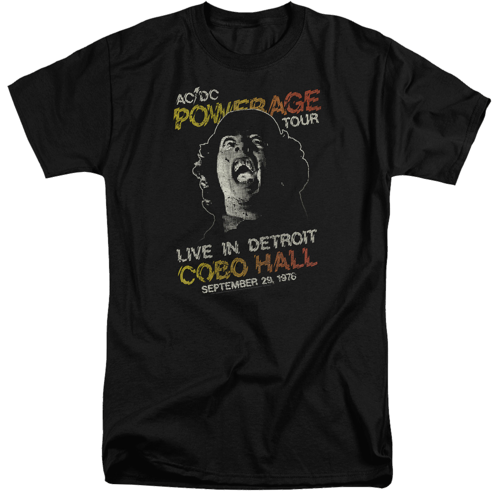 AC/DC Powerage Tour - Men's Tall Fit T-Shirt