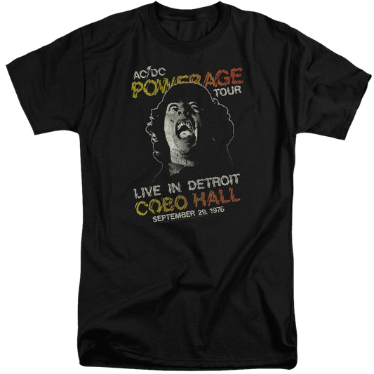 AC/DC Powerage Tour - Men's Tall Fit T-Shirt