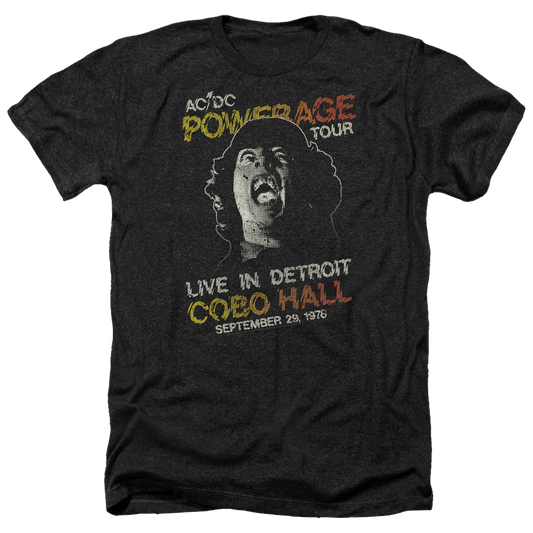AC/DC Powerage Tour - Men's Heather T-Shirt