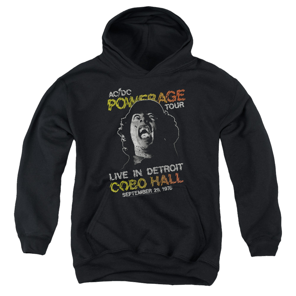 AC/DC Powerage Tour - Youth Hoodie (Ages 8-12)