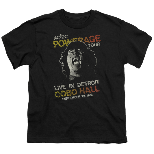 AC/DC Powerage Tour - Youth T-Shirt (Ages 8-12)