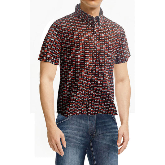 AC/DC Unisex Casual Shirt: Logo