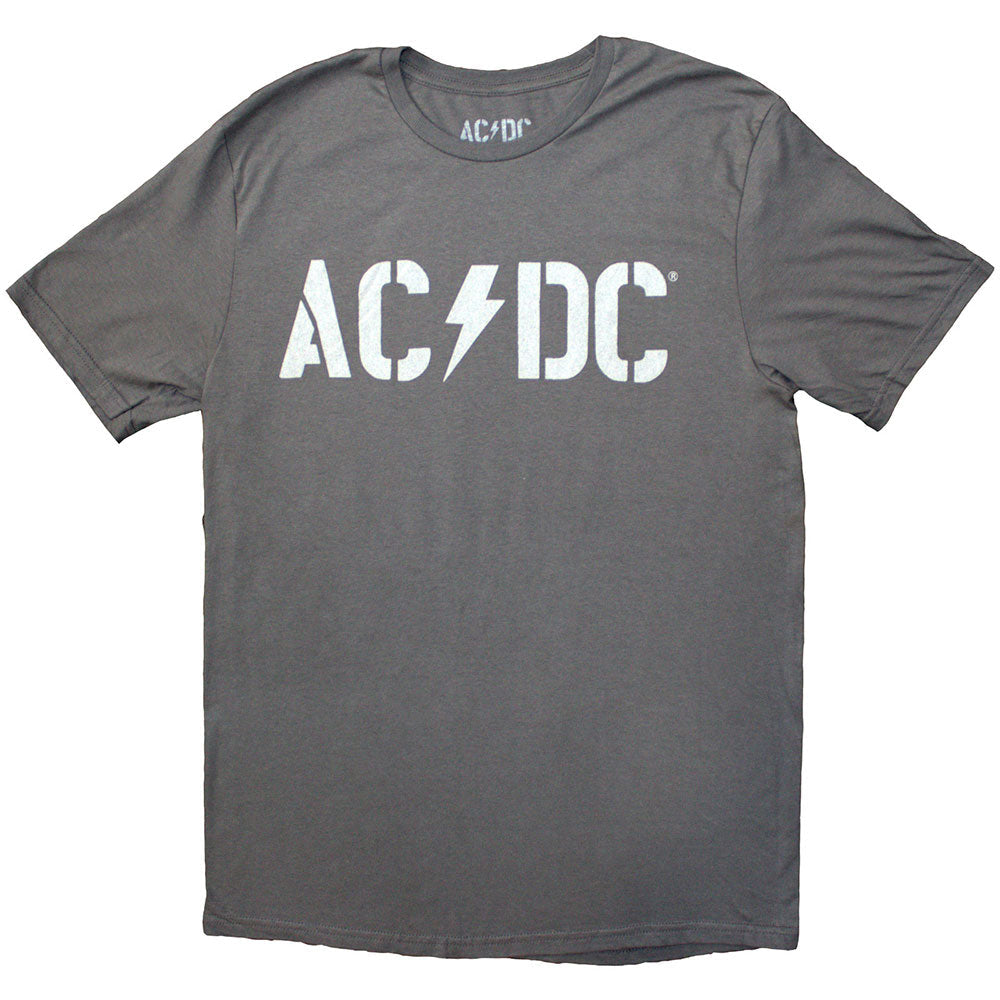 AC/DC | Official Band T-Shirt | Logo PWR-UP EU Tour '24 (Back Print & Ex-Tour)