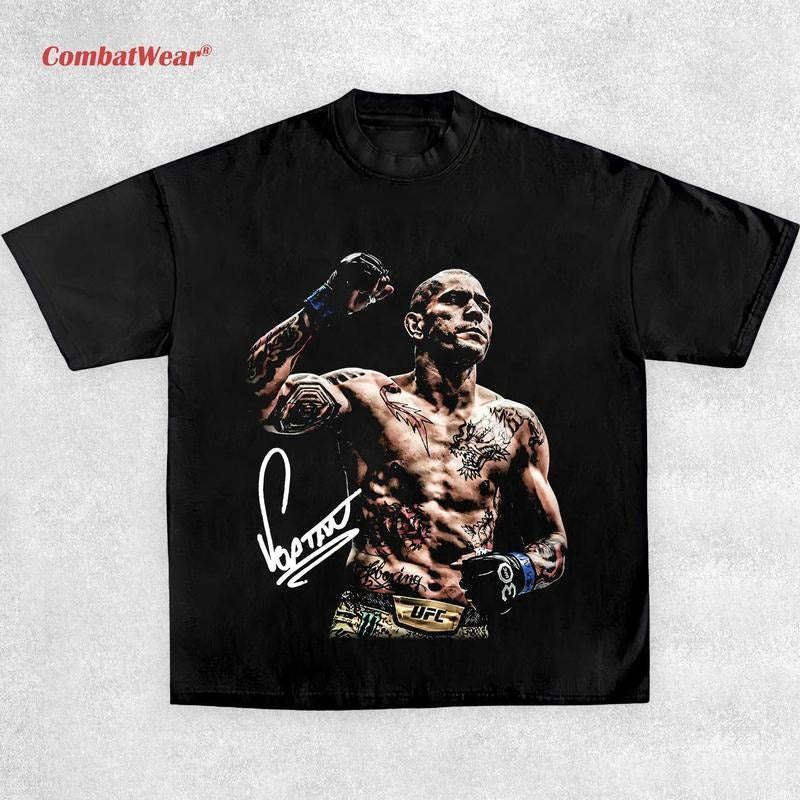 ALEX PEREIRA 2.0 TEE, 2025 Boxing T-shirt, Fighter Tee, Sports Shirt, Vintage Boxing Tee, Graphic Boxing Champ T-Shirt, Boxing Fan Gift