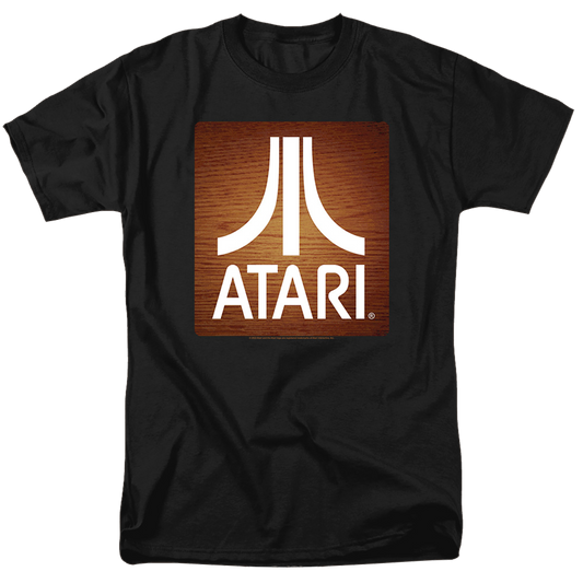 Atari Classic Wood Square - Men's Regular Fit T-Shirt
