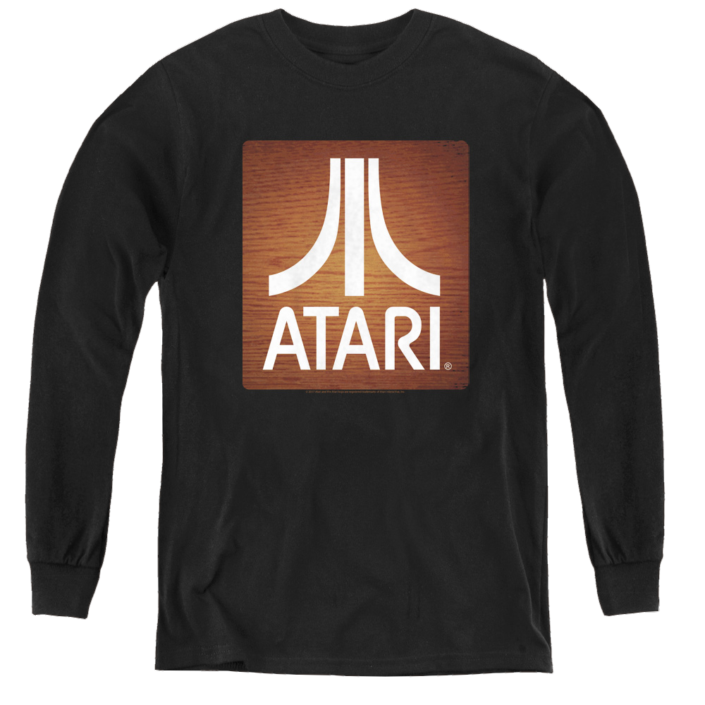 Atari Classic Wood Square - Youth Long Sleeve T-Shirt