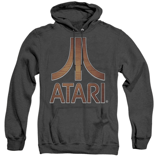 Atari Classic Wood Emblem - Heather Pullover Hoodie