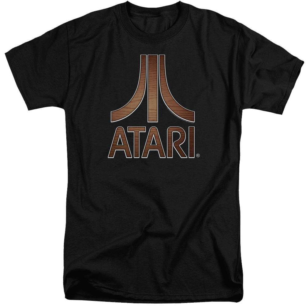 Atari Classic Wood Emblem - Men's Tall Fit T-Shirt