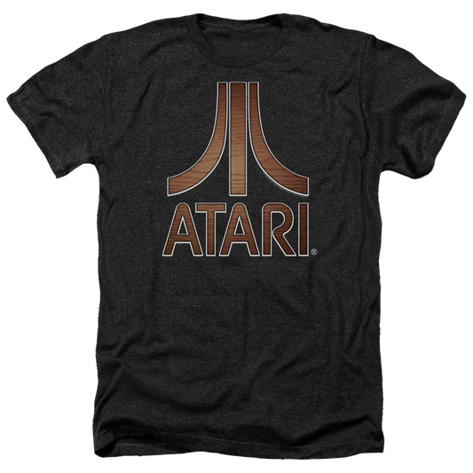 Atari Classic Wood Emblem - Men's Heather T-Shirt