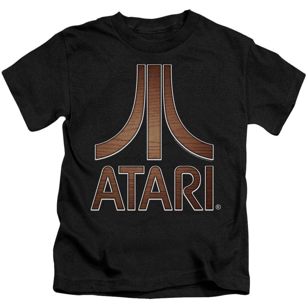 Atari Classic Wood Emblem - Kid's T-Shirt (Ages 4-7)