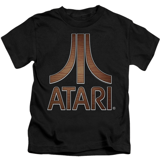 Atari Classic Wood Emblem - Kid's T-Shirt (Ages 4-7)