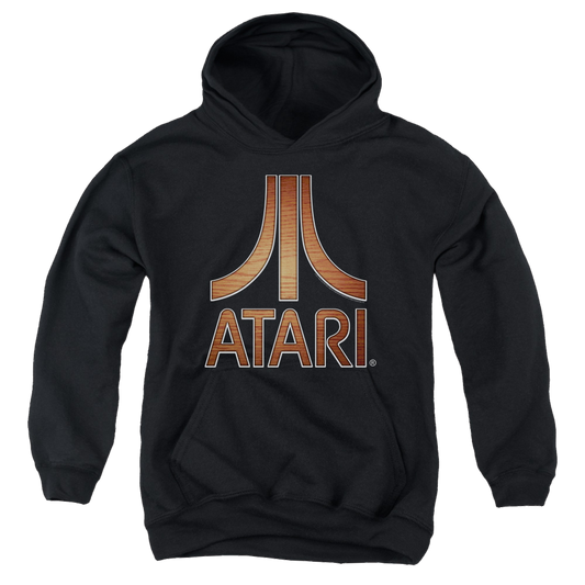 Atari Classic Wood Emblem - Youth Hoodie (Ages 8-12)