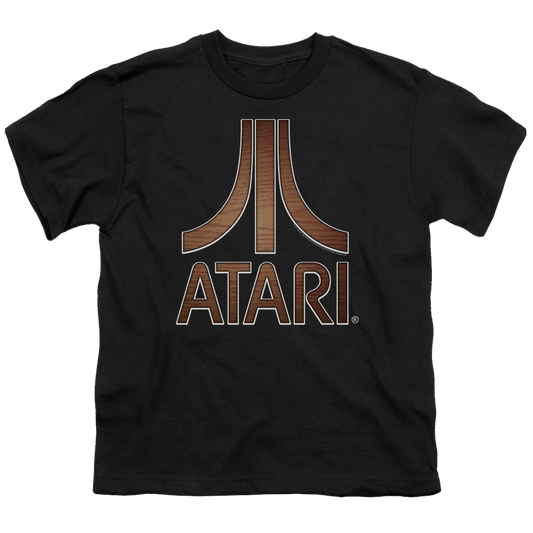 Atari Classic Wood Emblem - Youth T-Shirt (Ages 8-12)