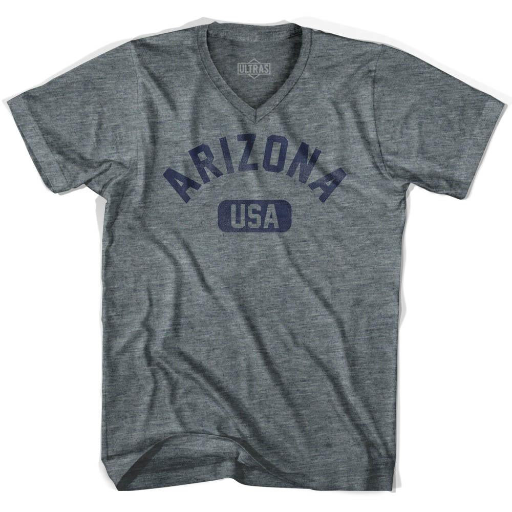 Arizona USA Adult Tri-Blend V-neck Womens T-shirt