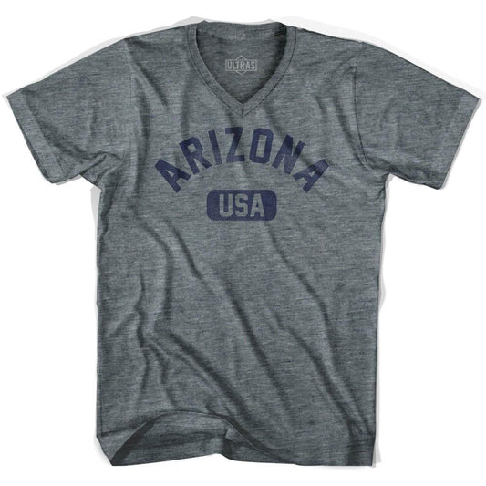 Arizona USA Adult Tri-Blend V-neck Womens T-shirt
