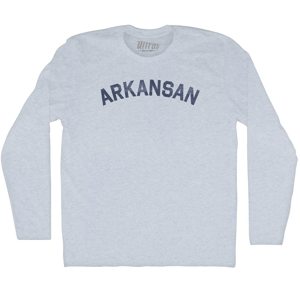 Arkansan Adult Tri-Blend Long Sleeve T-shirt