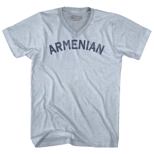 Armenian Adult Tri-Blend V-neck T-shirt Style004