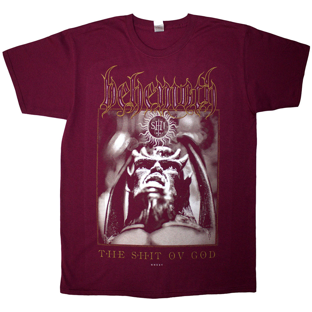 Behemoth | Official T-Shirt | The Shit Ov God Cover (Back Print)