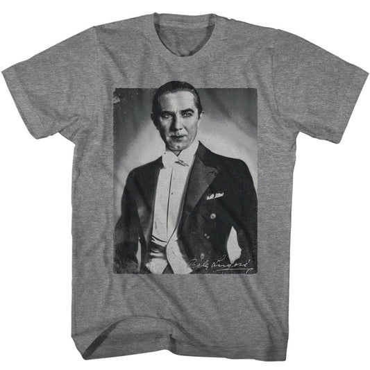 BELA LUGOSI Terrific T-Shirt, Bw Portrait