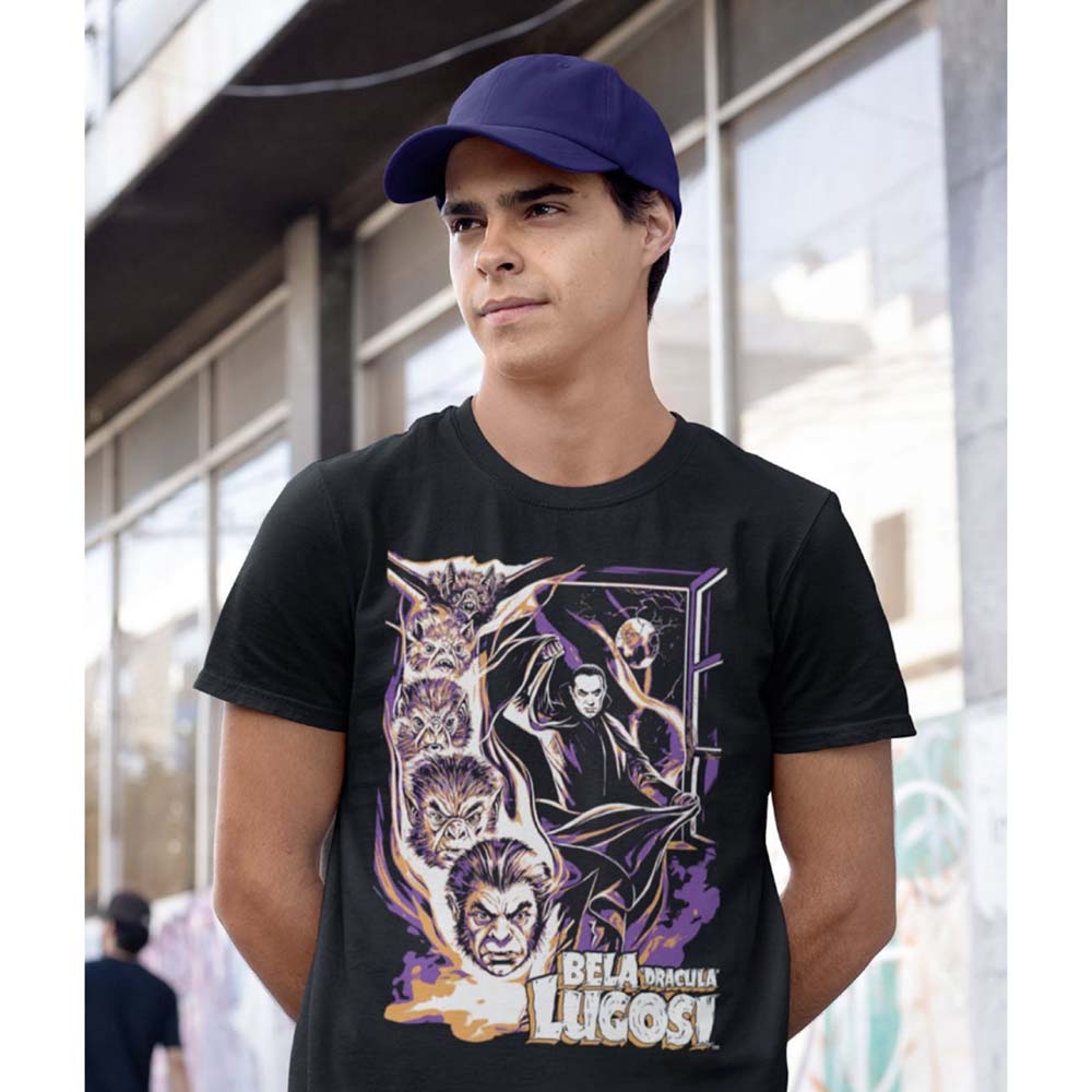 BELA LUGOSI Terrific T-Shirt, Bat Transformation