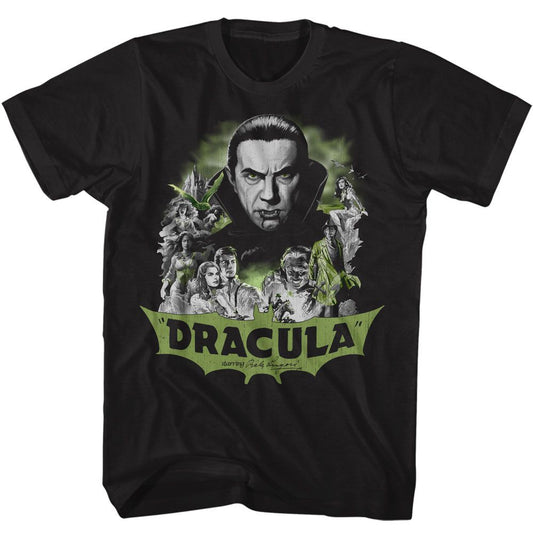 BELA LUGOSI Terrific T-Shirt, Bw Comic Art