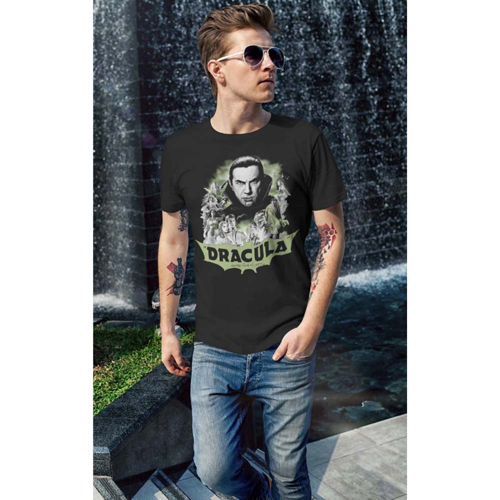 BELA LUGOSI Terrific T-Shirt, Bw Comic Art