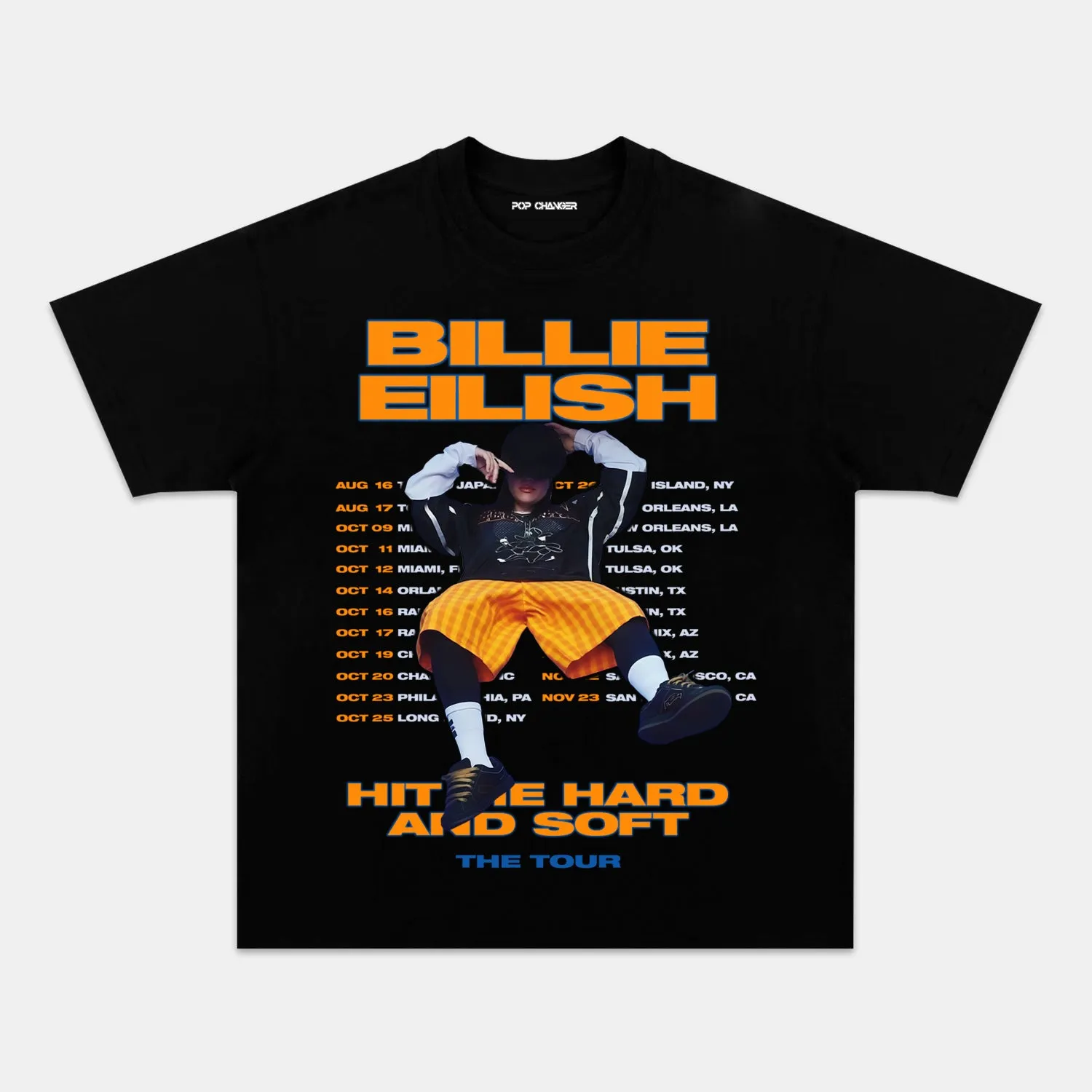 BILLIE EILISH 2025 THE TOUR TEE Style001