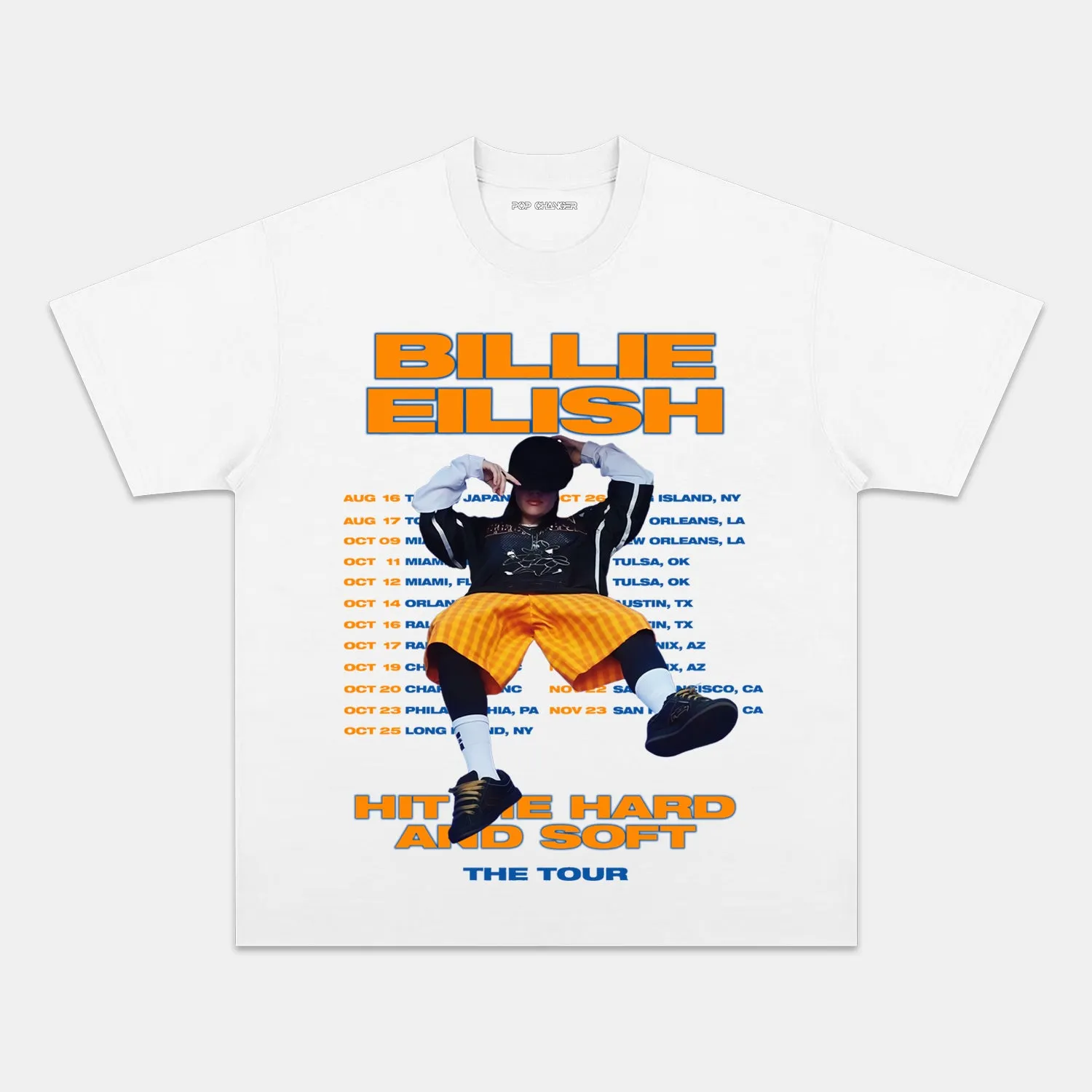 BILLIE EILISH 2025 THE TOUR TEE Style001