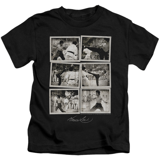 Bruce Lee Snap Shots - Kid's T-Shirt (Ages 4-7)