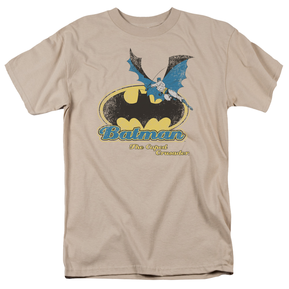 Dc Batman Caped Crusader Retro - Men's Regular Fit T-Shirt