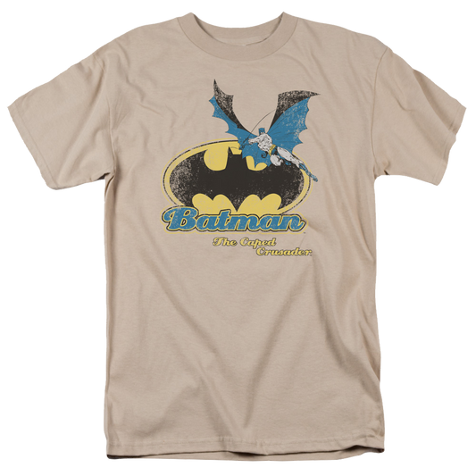 Dc Batman Caped Crusader Retro - Men's Regular Fit T-Shirt