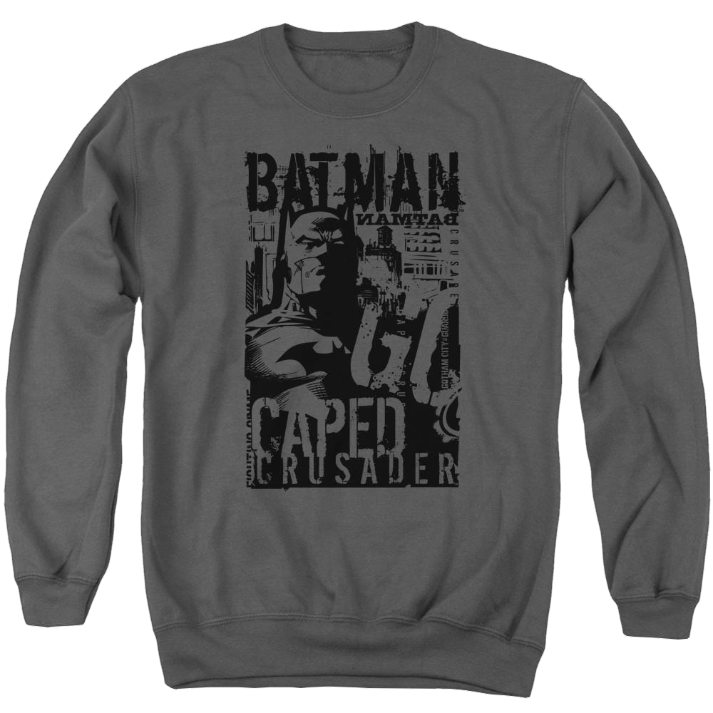 Batman Caped Crusader - Men's Crewneck Sweatshirt