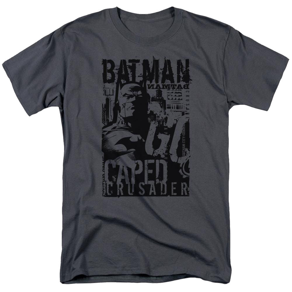 Batman Caped Crusader - Men's Regular Fit T-Shirt Style001