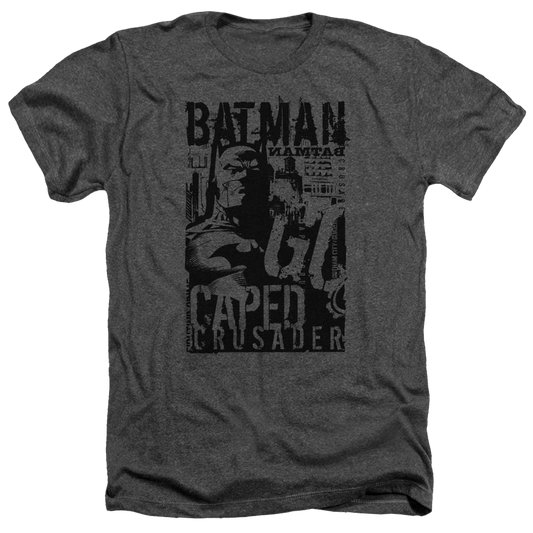 Batman Caped Crusader - Men's Heather T-Shirt
