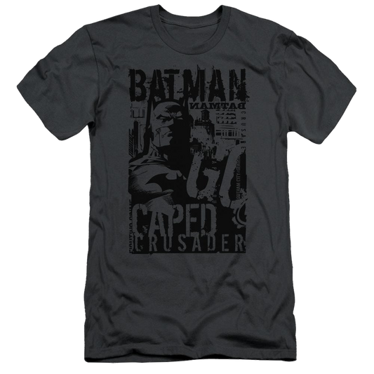 Batman Caped Crusader - Men's Slim Fit T-Shirt