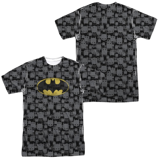 Batman Caped Crusader Repeat Men's All Over Print T-Shirt