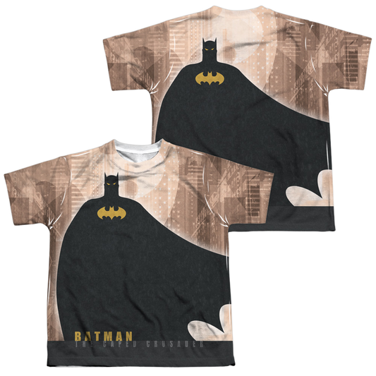 DC Batman City Crusader (Front/Back Print) - Youth All-Over Print T-Shirt