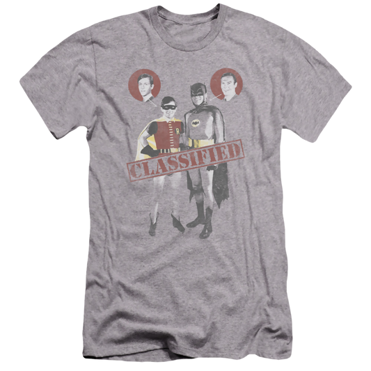 Batman - Classic TV Series Classified - Men's Premium Slim Fit T-Shirt