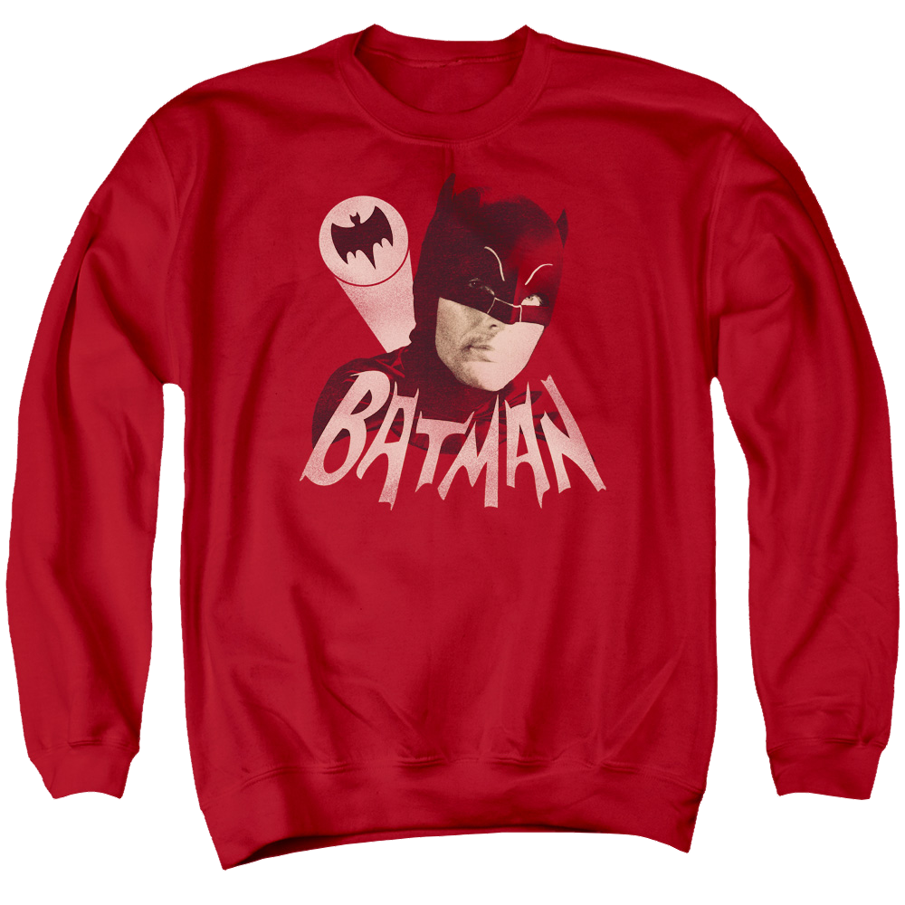 Batman - Classic TV Series Bat Signal - Men's Crewneck Sweatshirt