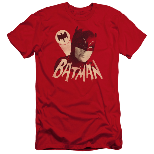 Batman - Classic TV Series Bat Signal - Men's Premium Slim Fit T-Shirt
