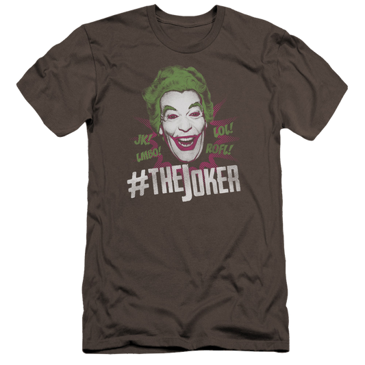 Batman - Classic TV Series #joker - Men's Premium Slim Fit T-Shirt